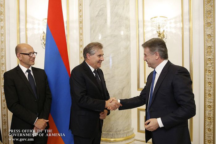 Վարչապետն ընդունել է «Ռենկո» ընկերության պատվիրակությանը