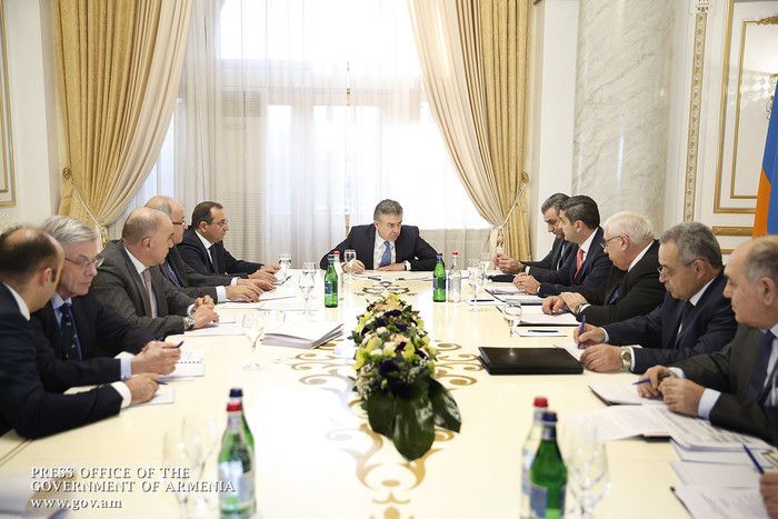 Վարչապետի մոտ քննարկվել է ջրային համակարգում բարեփոխումների ընթացքը