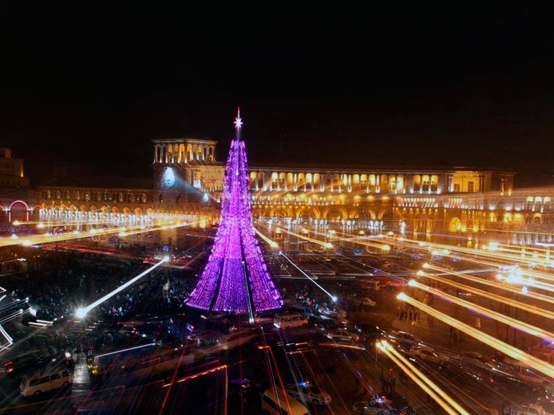 «Նոր տարին Երևանում 2018» միջոցառումների ժամանակացույց