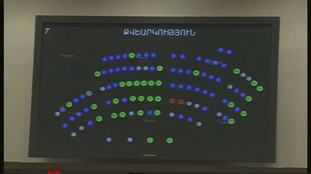 Խորհրդարանը սկսել է իր աշխատանքը՝ մի շարք համաձայնագրեր քվեարկության դնելով