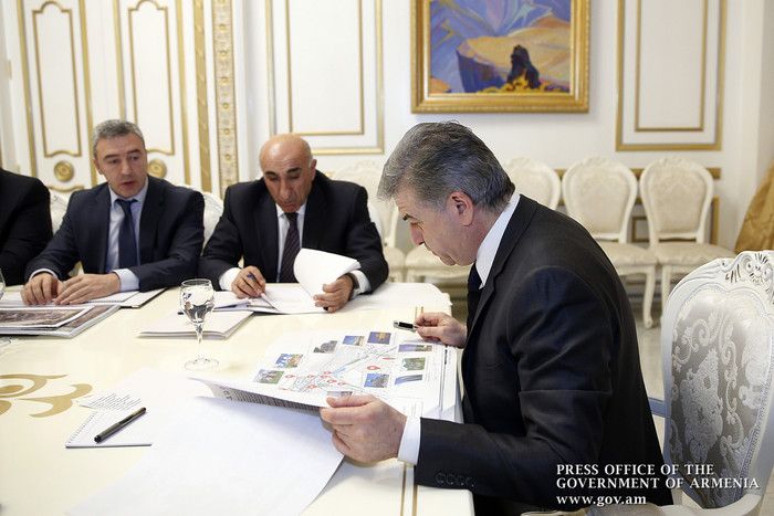 Վանաձորի զարգացման վերաբերյալ խորհրդակցություն կառավարությունում