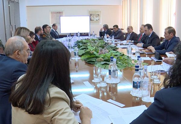 ՀՀ ՊՆ վարչական համալիրում անցկացվել է միջգերատեսչական հանձնաժողովի նիստ