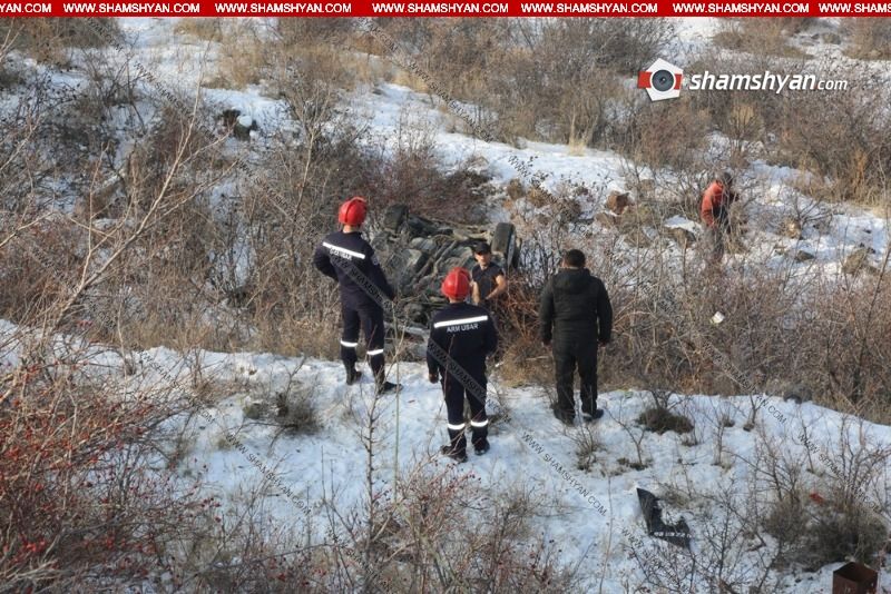 Պտղնիի մոտ մեքենան գլորվել է ձորը, կան տուժածներ