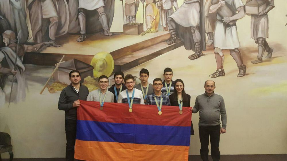 Հայաստանցի դպրոցականները միջազգային օլիմպիադայից վերադարձել են 7 մեդալով