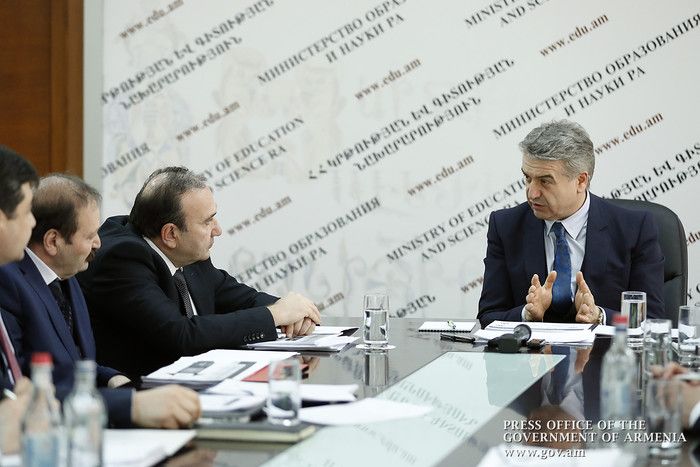 Մեր խնդիրը ժամանակակից, լավ կրթական համակարգ ունենալն է. Կարեն Կարապետյան