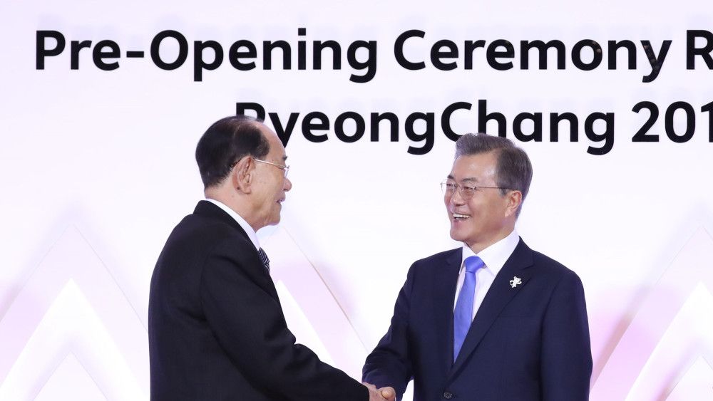 Օլիմպիադայի բացմանը հանդիպում է կայացել երկու Կորեաների ղեկավարների միջև