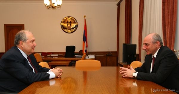 Արմեն Սարգսյանն Արցախում է