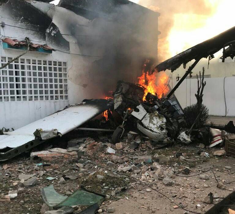 Վենեսուելայում թեթև մարդատար ինքնաթիռ է ընկել բնակելի տան վրա