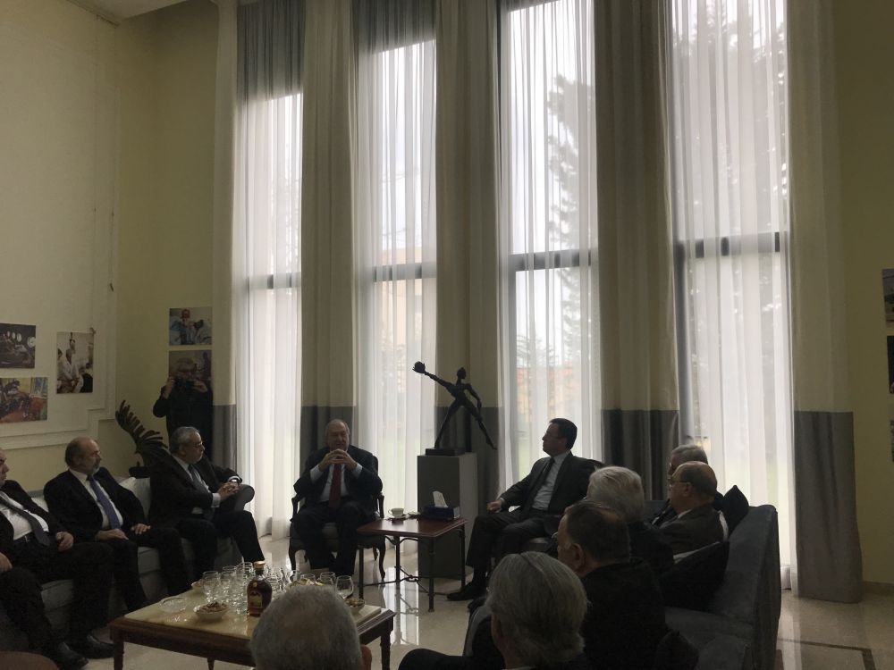 Արմեն Սարգսյանը Լիբանանում ներկայացրել է իր քայլերը