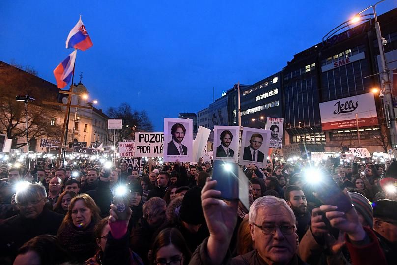 Սլովակիայում հակակառավարական ցույցերն ամենախոշորն են ԽՍՀՄ-ի փլուզումից հետո