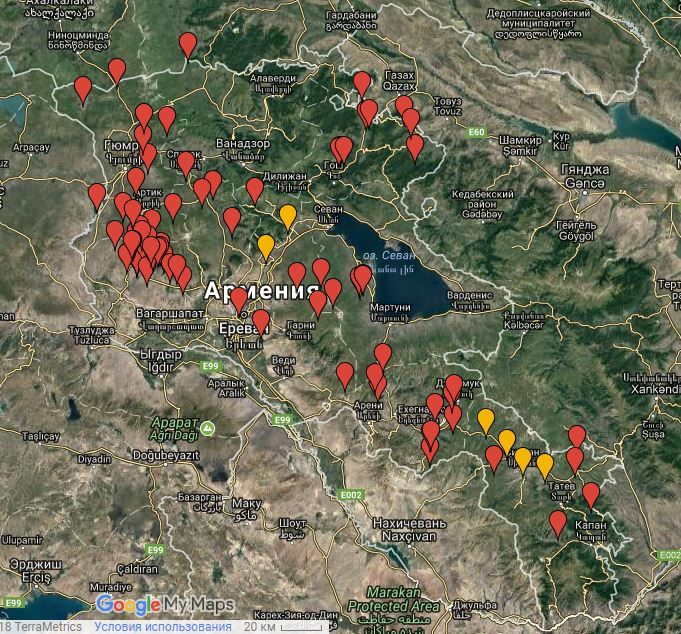 Հայաստանի ջրամբարների նոր քարտեզ կա