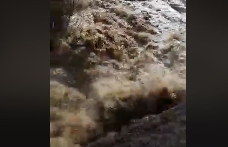 Սիսիան գետը վարարել է