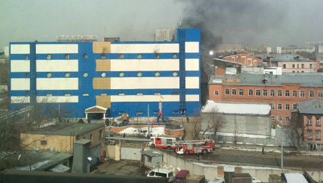 Մոսկվայի առևտրի կենտրոններից մեկում հրդեհ է բռնկվել