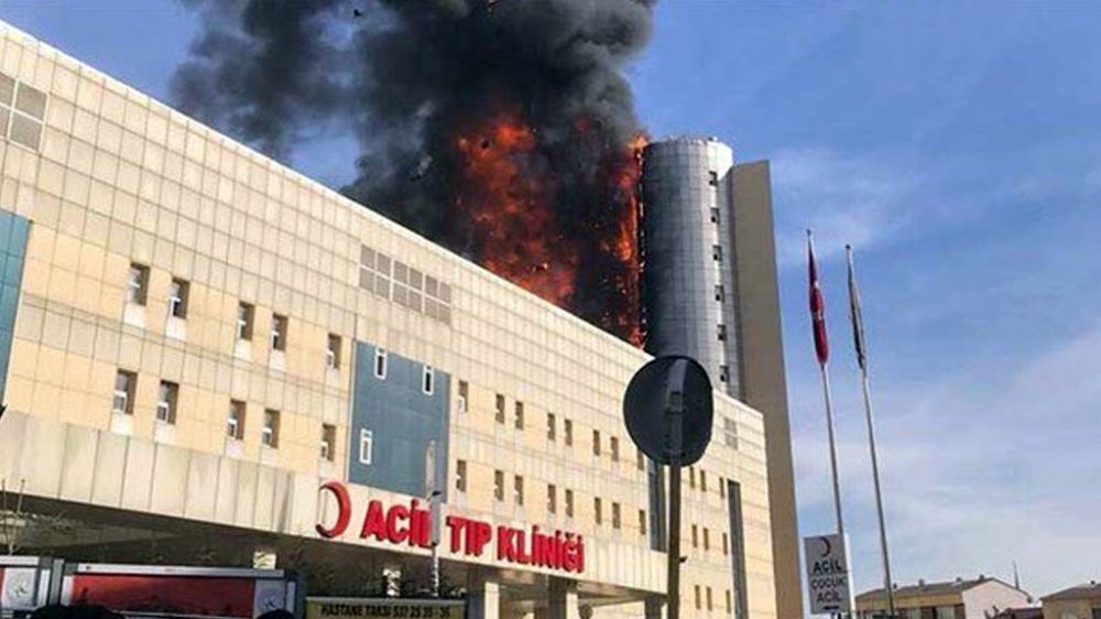 Ստամբուլում հիվանդանոց է այրվել