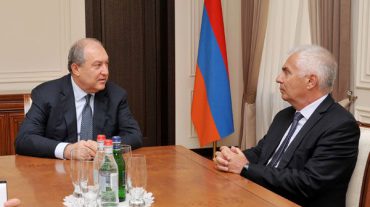 Արմեն Սարգսյանն ընդունել է Պյոտր Սվիտալսկիին