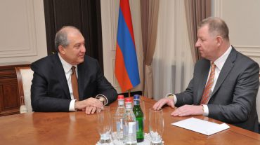 Արմեն Սարգսյանը հրաժեշտ է տվել Լիտվայի դեսպանին