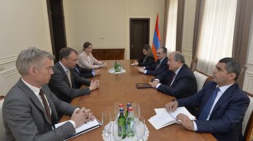 Նախագահն ընդունել է Հարավային Կովկասում և Վրաստանի ճգնաժամի հարցերով ԵՄ հատուկ ներկայացուցչին