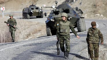 Թուրքիան զինտեխնիկա է կուտակում Իրաքյան Քրդստանի հետ սահմանին