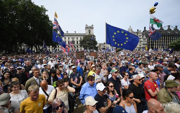Զանգվածային ցույց Լոնդոնում․ պահանջվում է Brexit-ի հարցով նոր հանրաքվե անցկացնել