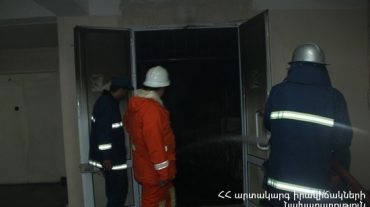 Վանաձորի դեղատներից մեկում հրդեհ է բռնկվել