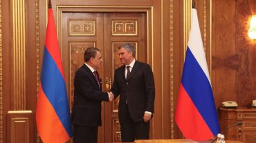 Արա Բաբլոյանը հանդիպել է Վյաչեսլավ Վոլոդինի հետ