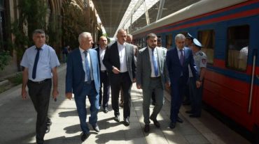 «Հարավկովկասյան երկաթուղու» ամառային ուղևորափոխադրումների սեզոնը բացվել է