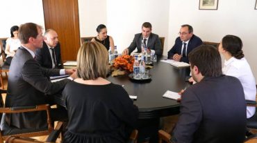 Արծվիկ Մինասյանը հանդիպել է «SCHNEIDER GROUP» ընկերության հիմնադիր Ուլֆ Շնայդերի հետ