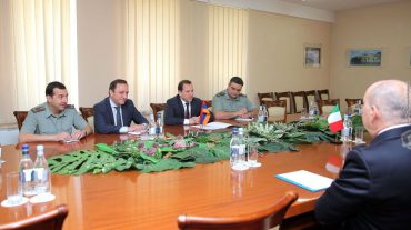 Քննարկվել են հայ-իտալական պաշտպանական համագործակցության օրակարգային հարցեր