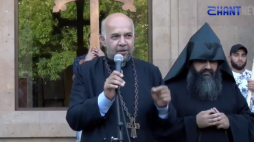 «Նոր Հայաստան, նոր ընտրյալ կաթողիկոս». բողոքի ակցիա Գարեգին Բ-ի դեմ