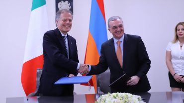 Զոհրաբ Մնացականյանը հանդիպել է Իտալիայի ԱԳ և միջազգային համագործակցության նախարարին