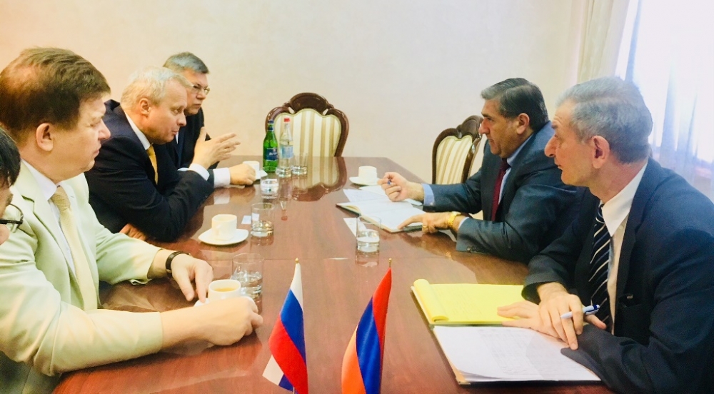 ՌԴ դեսպանի հետ քննարկվել են գյուղատնտեսական ոլորտում համագործակցության հեռանկարները