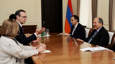 Նախագահն ընդունել է ՄԹ արտաքին գործերի և համագործակցության նախարարության մշտական քարտուղարին
