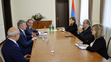 Արմեն Սարգսյանը միջազգային աուդիտորների հետ քննարկել է նորարարական ծրագրեր