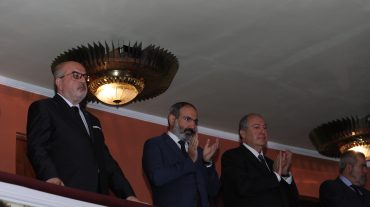 Նախագահը ներկա է գտնվել ՀՄԸՄ-ի հիմնադրման 100-ամյակին նվիրված հանդիսությանը