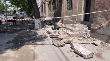 Փլուզում Արշակունյաց պողոտայում. կա 1 զոհ, 2 վիրավոր