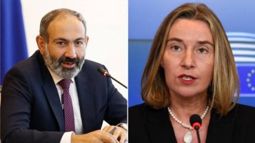 Փաշինյանը հանդիպել է Ֆեդերիկա Մոգերինիի հետ