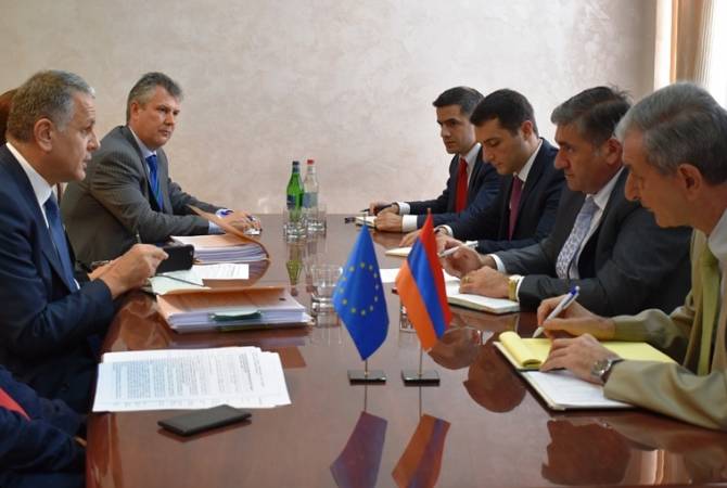 Գյուղնախարարը ԵՄ պաշտոնյայի հետ քննարկել է հնարավոր օժանդակության ուղղությունները