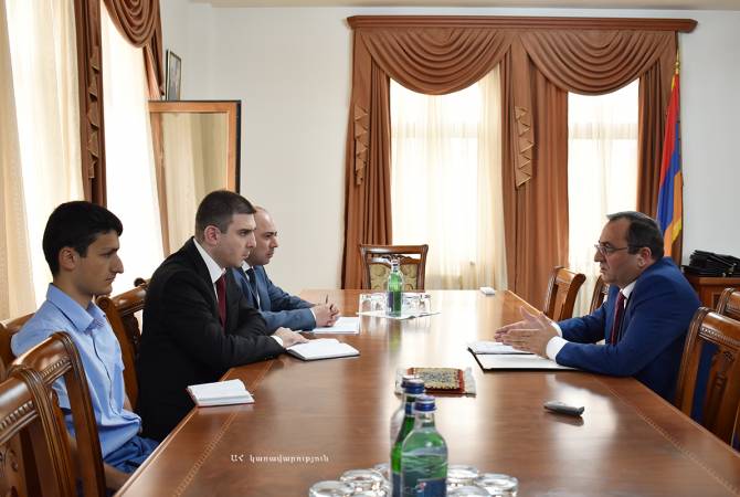 Արցախի պետնախարարը կարևորել է Արցախում և ՀՀ-ում տնտեսական զարգացման ծրագրերի ներդաշնակեցումը