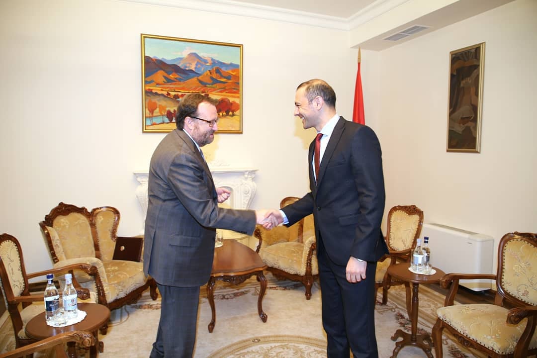 ԱԽ քարտուղարն ու Ռիչարդ Միլսը քննարկել են կոռուպցիային վերաբերող հարցեր