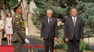 Արմեն Սարգսյանն ընդունել է Իտալիայի նախագահին