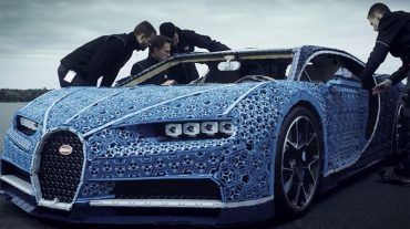 Lego-ի դետալներով իրական չափերի Bugatti Chiron է ստեղծվել