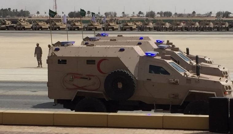 Վրացական Didgori զրահապատ մեքենաները Սաուդյան Արաբիայի զինված ուժերում