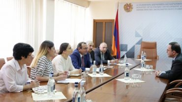 Արծվիկ Մինասյանն ընդունել է Լիբանանի զբոսաշրջության նախարար Ավետիս Կիտանյանին
