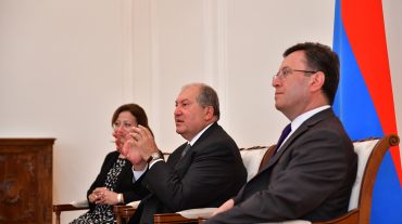 Նախագահն ընդունել է լիբանանյան պատվիրակությանը