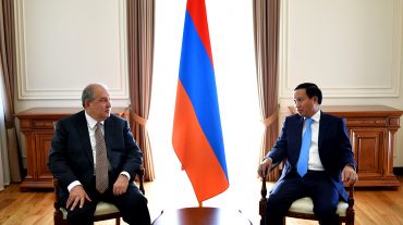 Վիետնամի դեսպանը հավատարմագրերն է հանձնել Արմեն Սարգսյանին