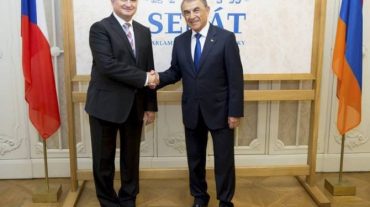 Արա Բաբլոյանը հանդիպել է Չեխիայի Հանրապետության խորհրդարանի Սենատի նախագահի հետ