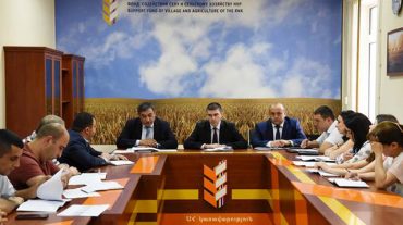 Արցախի պետնախարարը խորհրդակցություն է անցկացրել