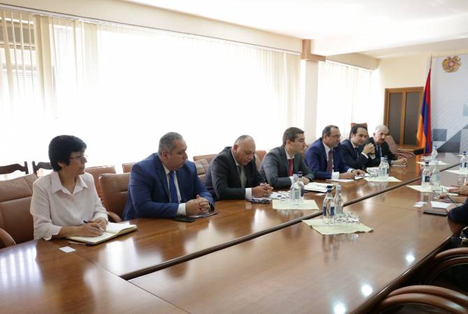 Արծվիկ Մինասյանն ընդունել է ԱՄՆ ՄԶԳ հայաստանյան գրասենյակի տնօրեն Դեբորա Գրիսերին