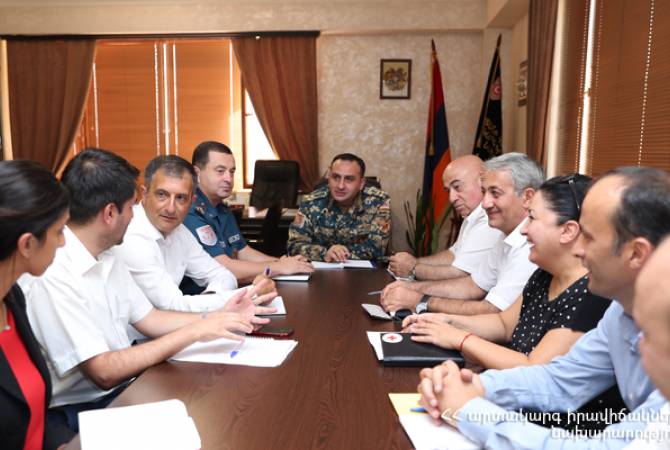 Կարմիր խաչի միջազգային կոմիտեի հետ քննարկվել են կարողությունների զարգացման ծրագրի արդյունքները