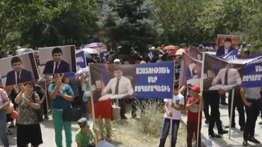 Բողոքի ակցիա ի պաշտպանություն Մասիսի քաղաքապետի